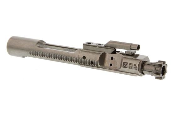 The FailZero EXO AR15 bolt carrier group features a proprietary Nickel Boron coating